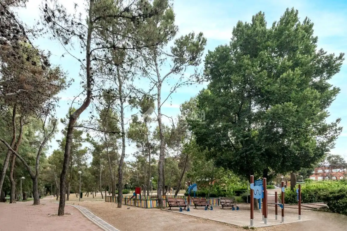 Vista exterior de Piso en venta en Madrid