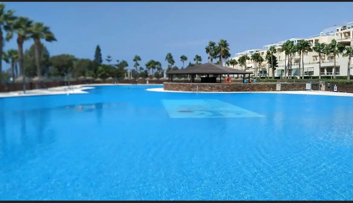 Swimming pool of Flat for sale in El Ejido  with Air Conditioner, Terrace and Furnished