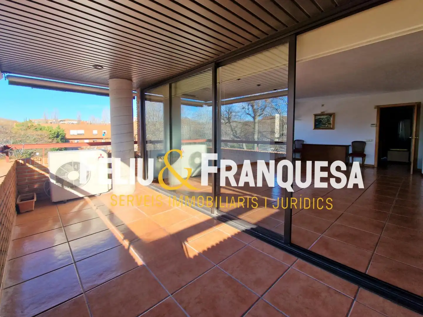 Terraza de Ático en venta en Sant Cugat del Vallès con Calefacción, Jardín privado y Terraza