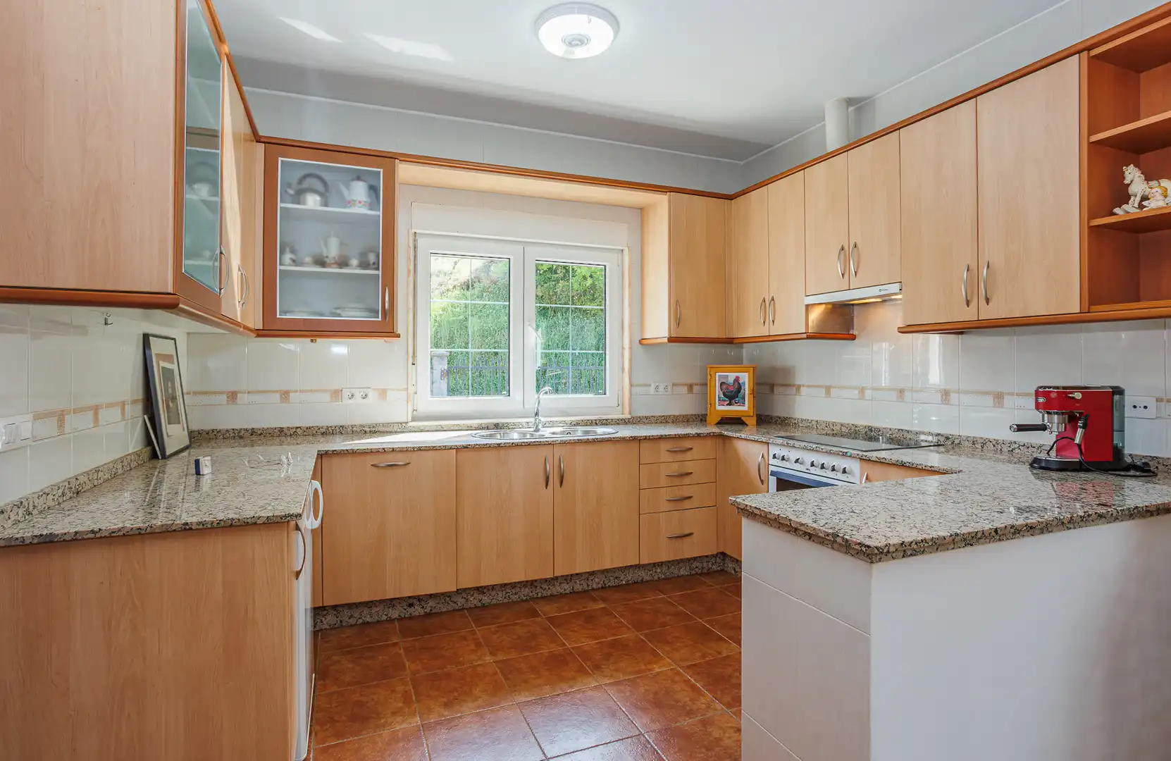 Cocina de Casa o chalet en venta en Pol con Amueblado