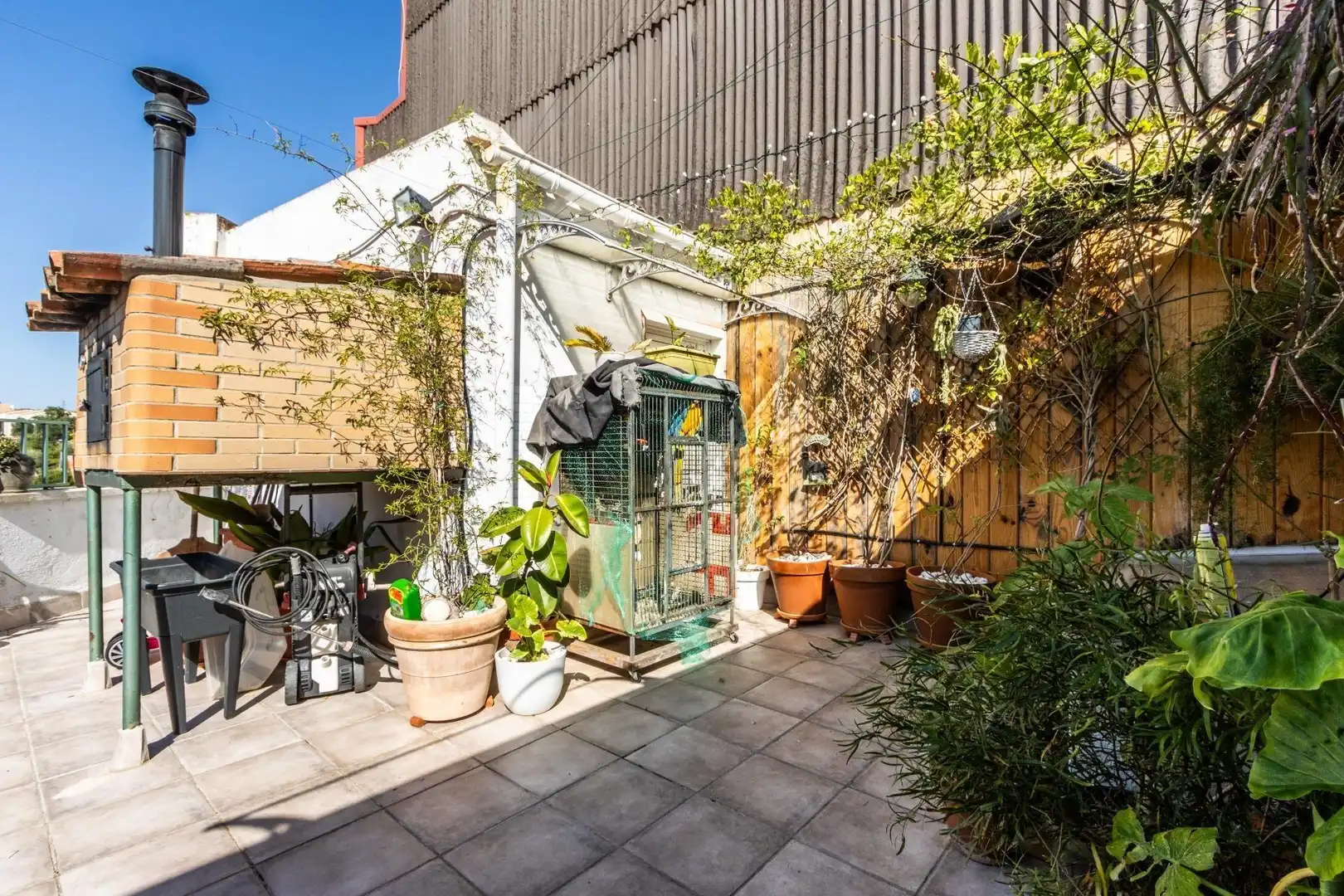 Terraza de Casa o chalet en venta en Terrassa con Aire acondicionado, Calefacción y Jardín privado