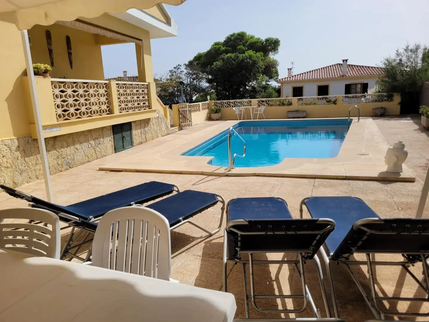Piscina de Casa o xalet en venda en Es Castell amb Calefacció, Terrassa i Piscina