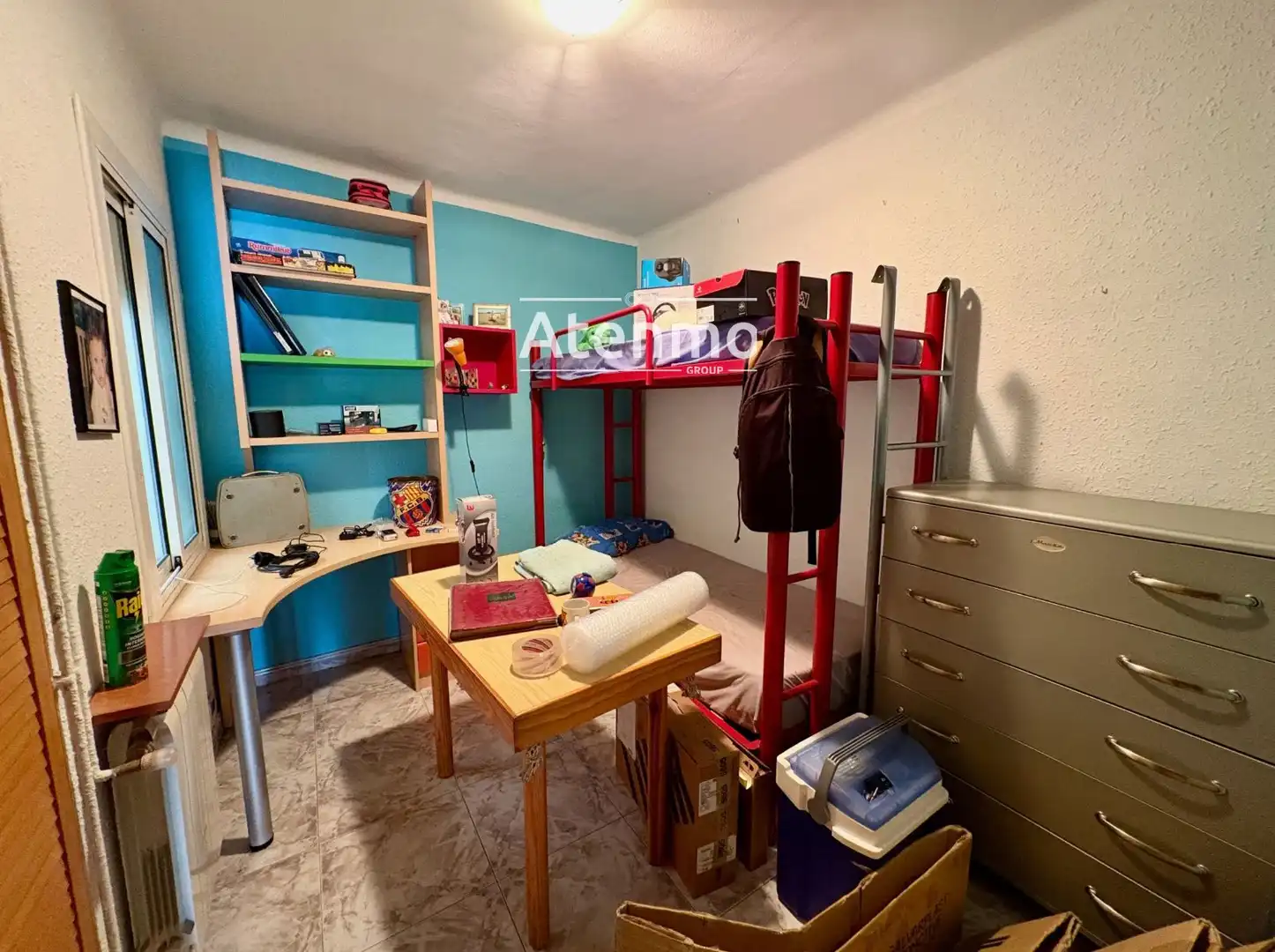 Bedroom of Flat for sale in Barcelona  with Air Conditioner and Heating