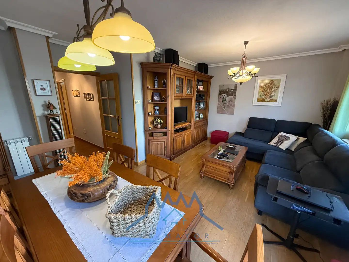 Sala de estar de Casa adosada en venta en Santa María - Pio XII