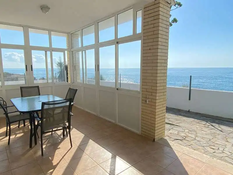 Terrassa de Casa o xalet en venda en Vinaròs amb Aire condicionat i Jardí privat