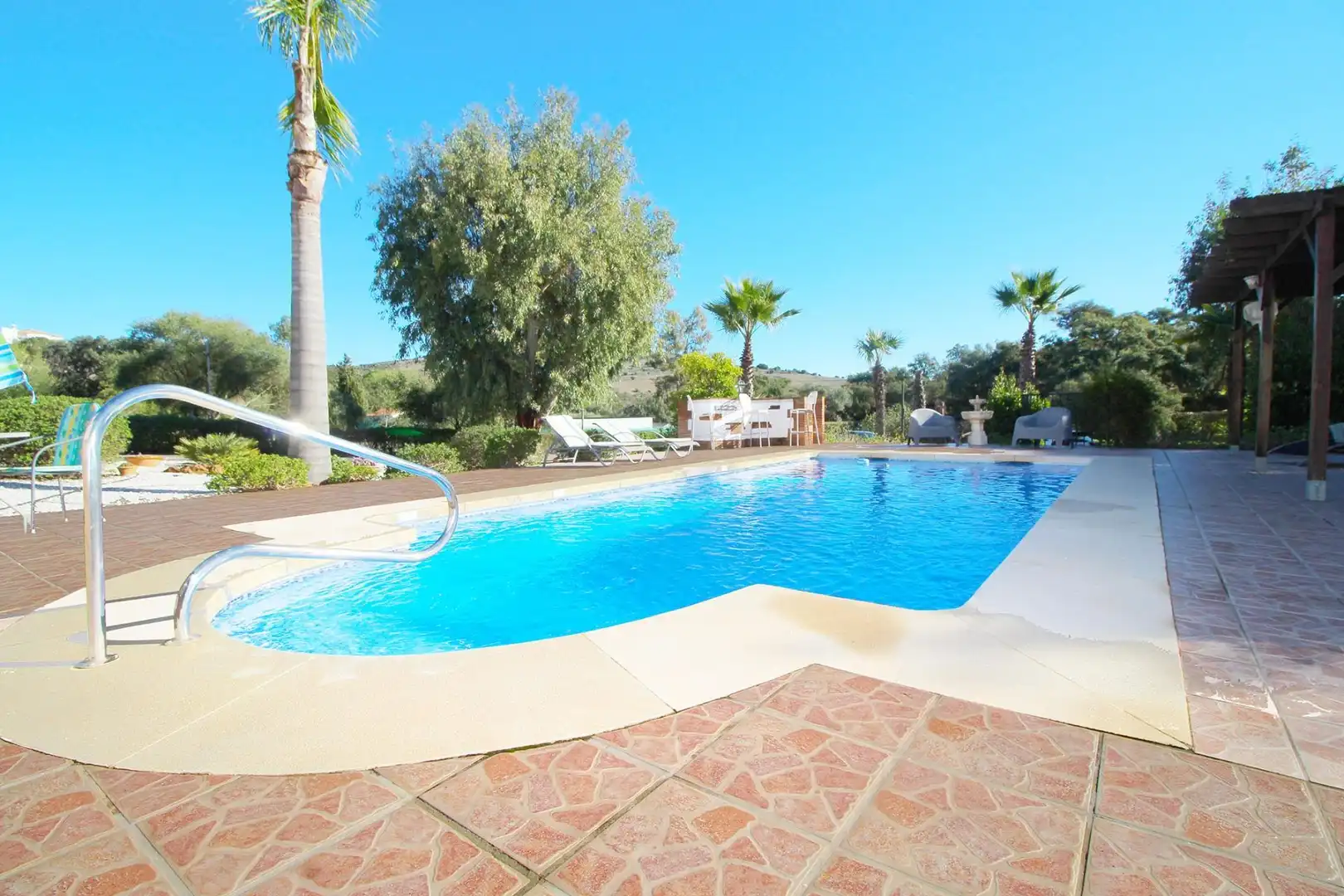 Piscina de Casa o xalet en venda en Almogía amb Aire condicionat, Calefacció i Jardí privat