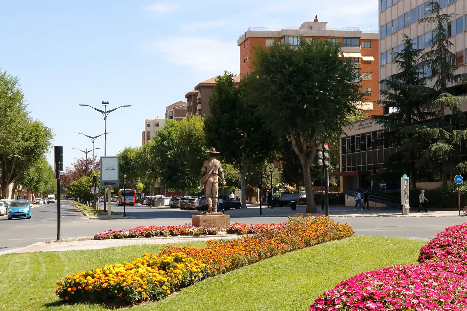 Exterior view of Flat for sale in Albacete  with Air Conditioner, Heating and Furnished