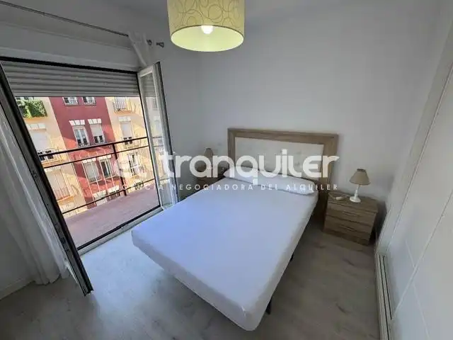 Bedroom of Flat for rent in Madrid  with Terrace and Furnished