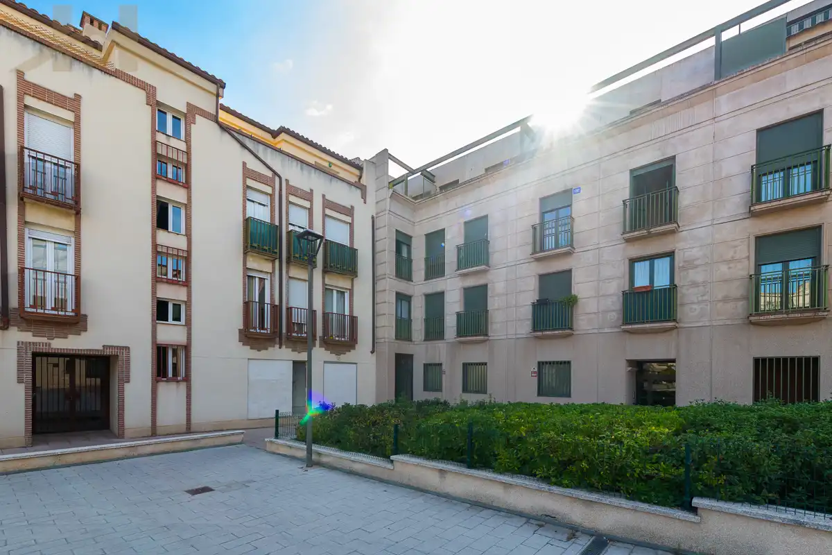 Exterior view of Flat for sale in Pinto  with Heating, Terrace and Balcony