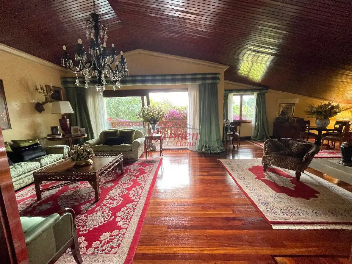 Sala de estar de Casa o chalet en venta en Loiu con Jardín privado, Terraza y Trastero