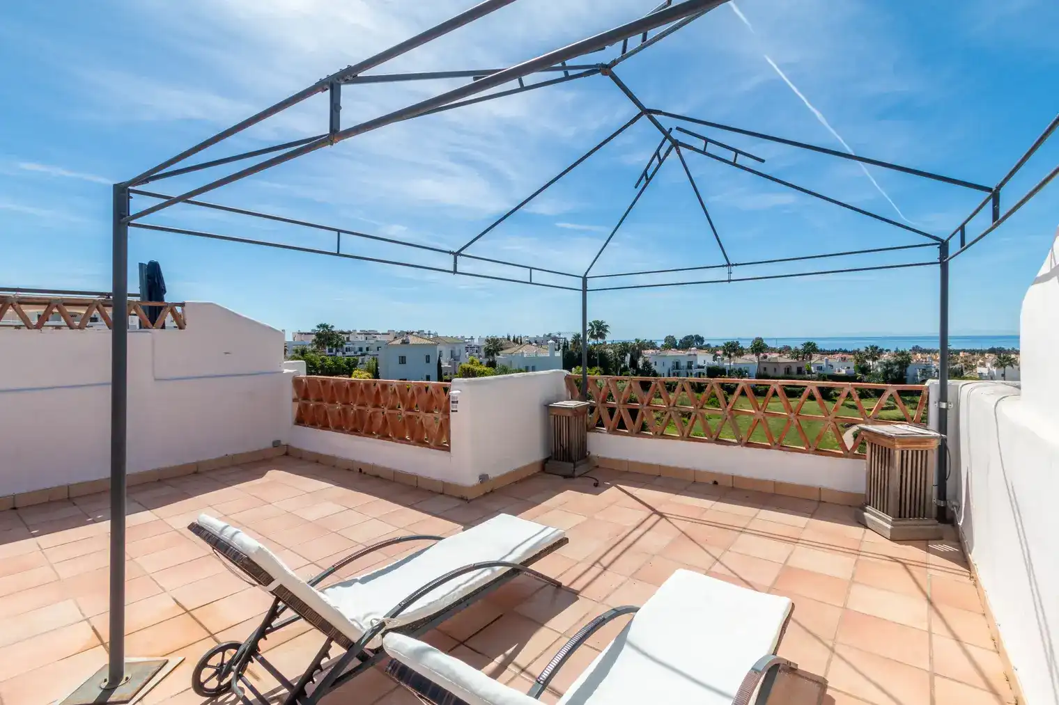 Terraza de Casa adosada en venta en Estepona con Aire acondicionado, Calefacción y Terraza