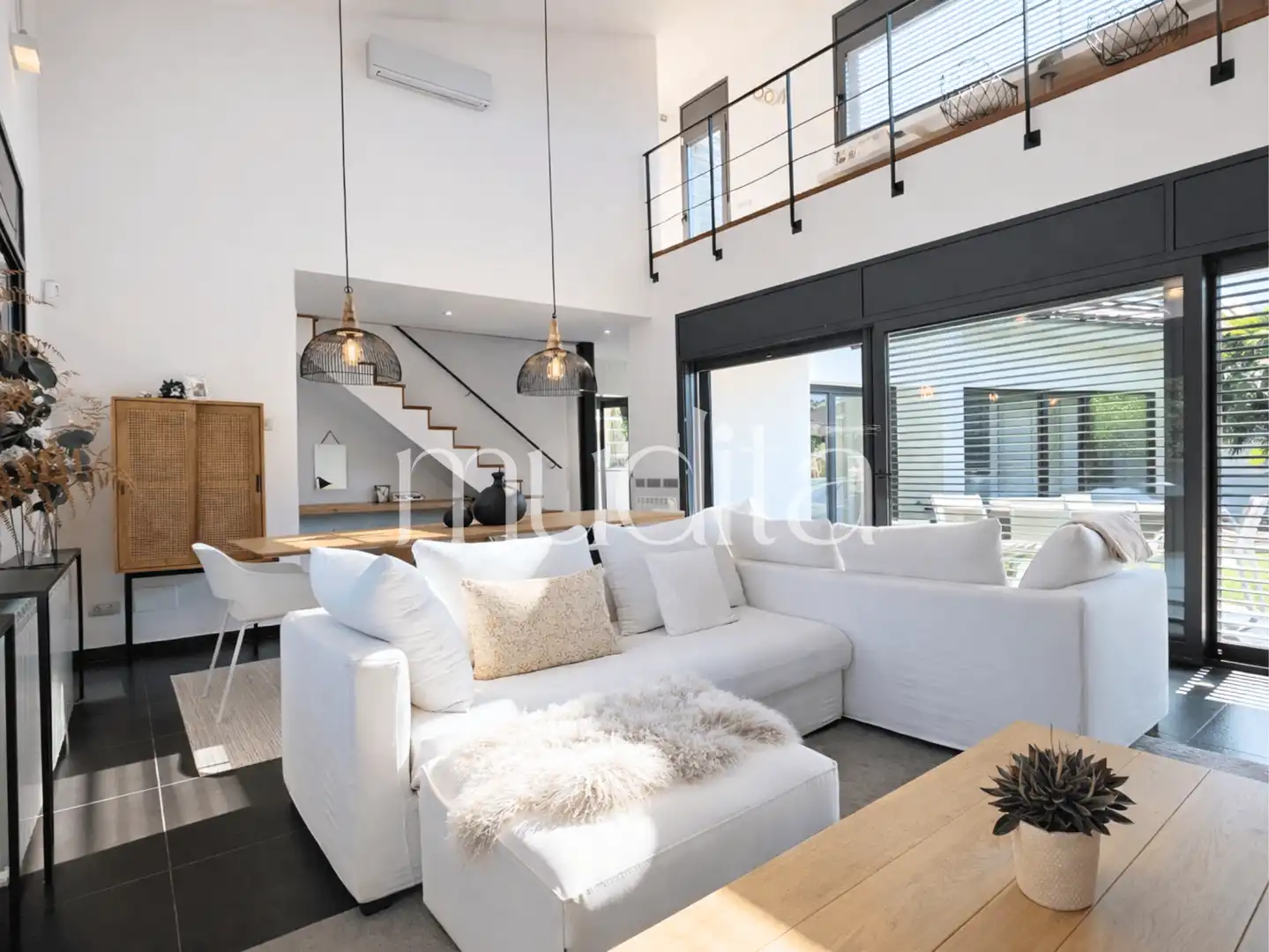 Sala de estar de Casa o chalet en venta en Viladrau con Calefacción, Jardín privado y Terraza