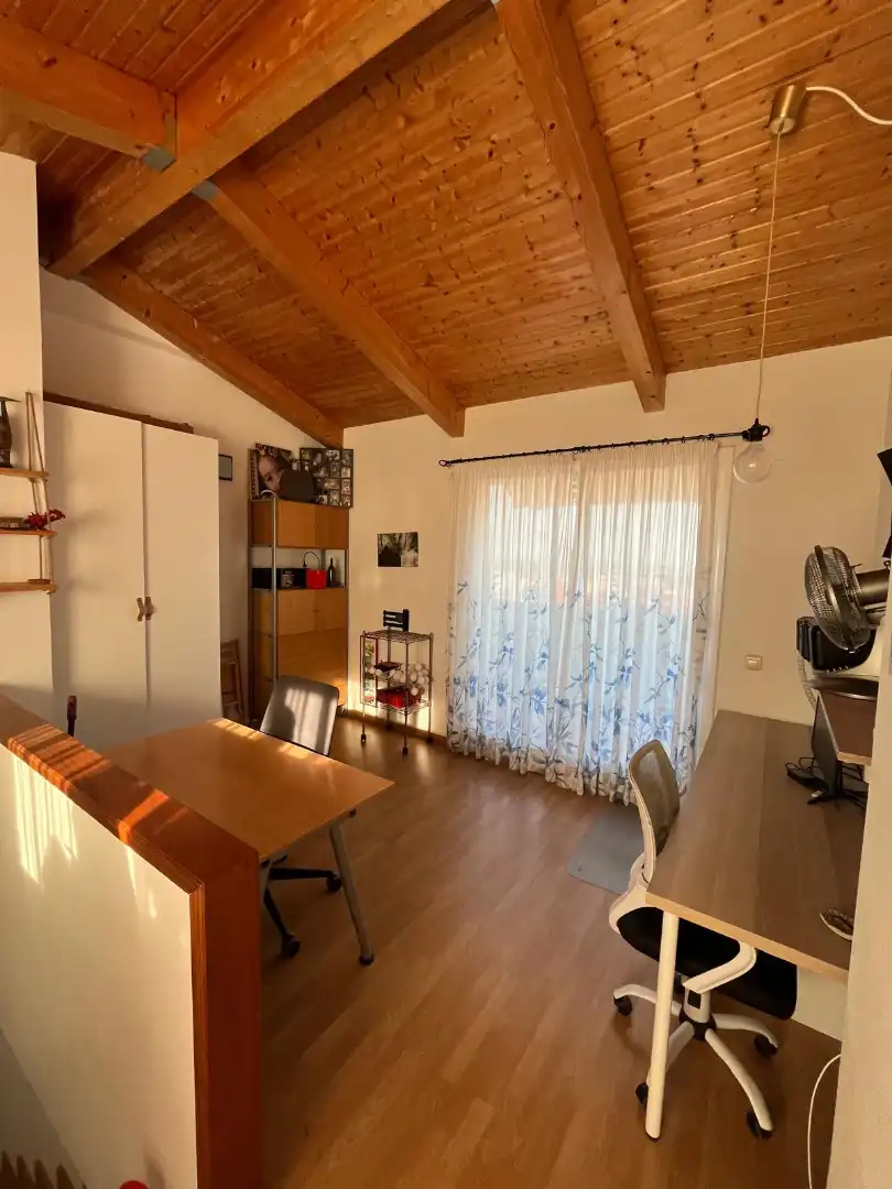 Sala de estar de Dúplex de alquiler en La Selva del Camp con Aire acondicionado, Calefacción y Terraza