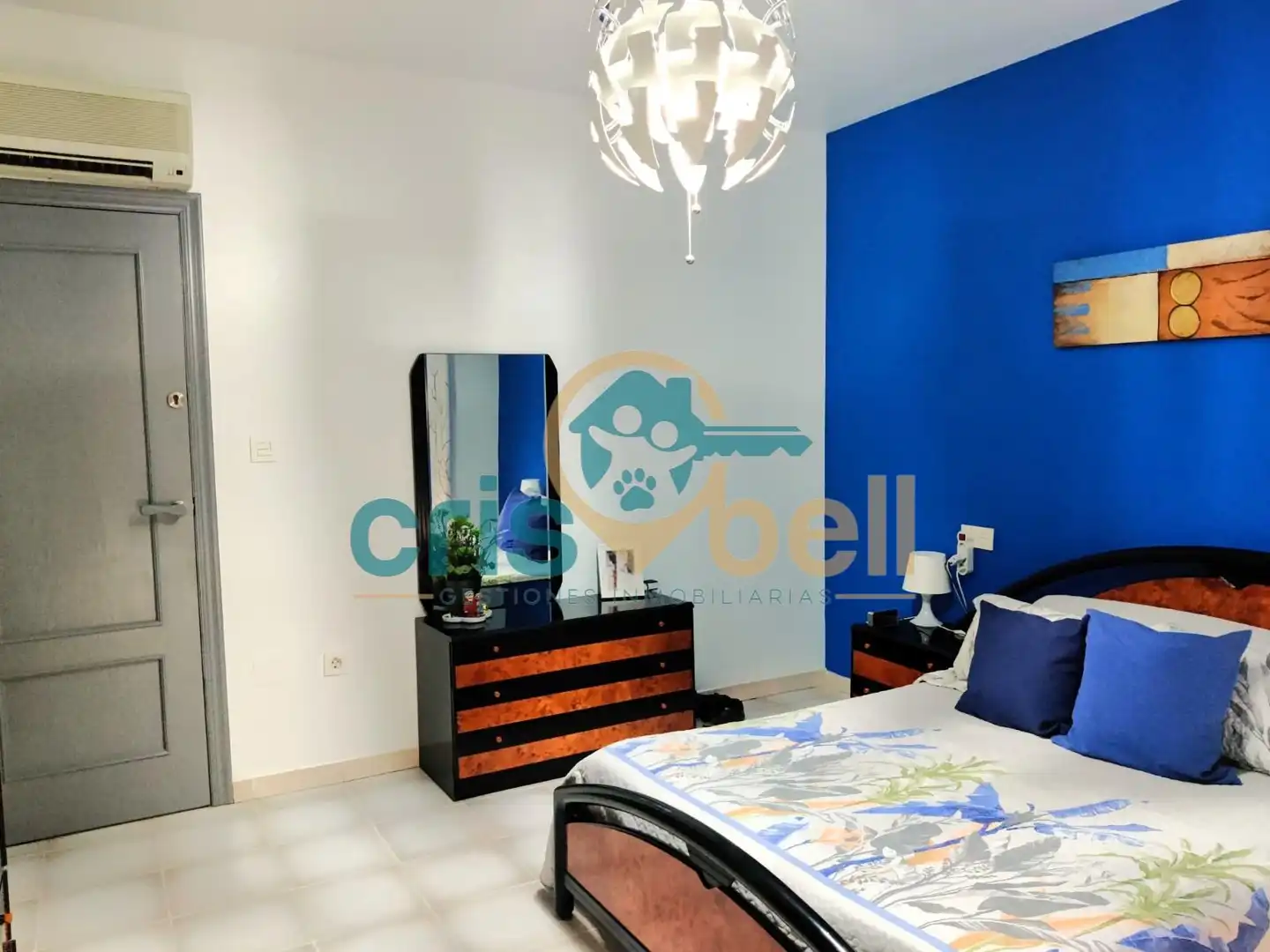 Bedroom of Flat for sale in Lorca  with Air Conditioner, Terrace and Furnished