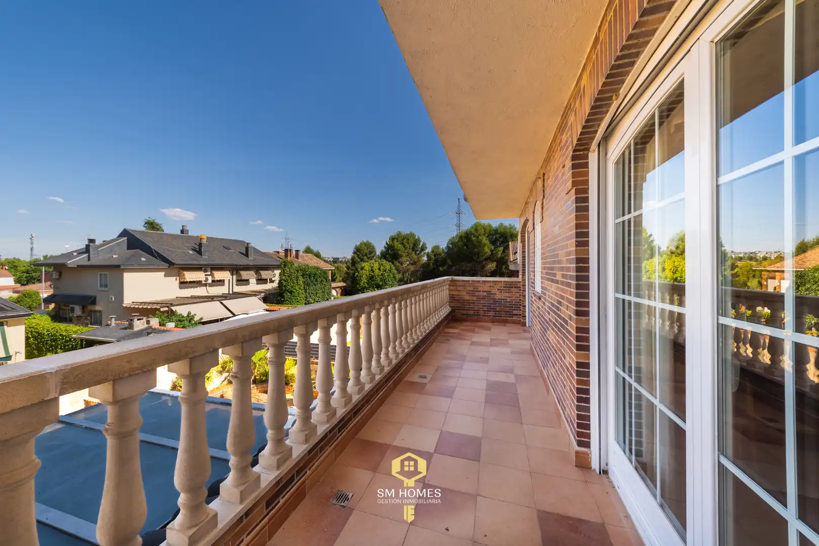Terraza de Casa adosada en venta en Coslada con Calefacción, Jardín privado y Terraza