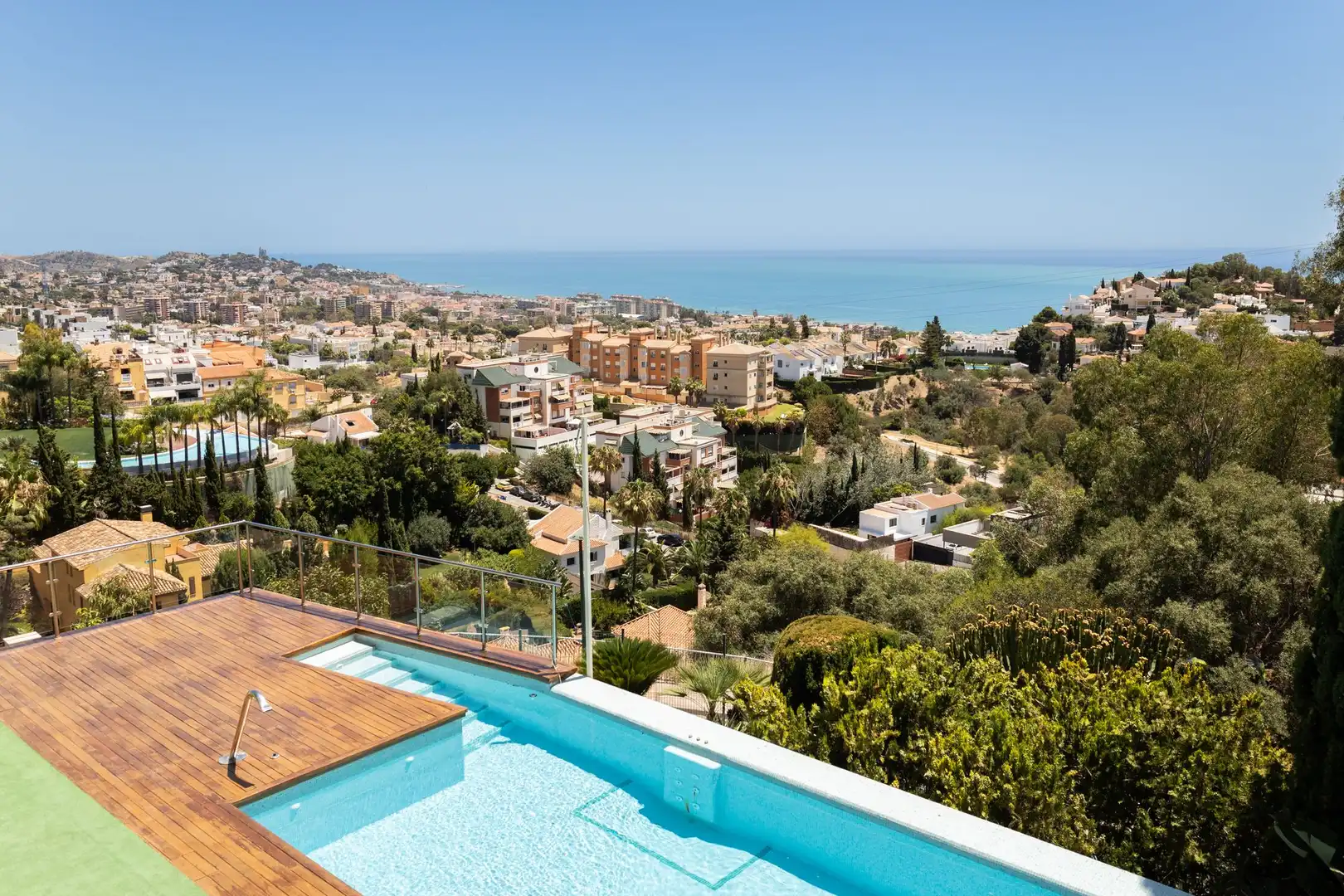 Piscina de Casa o chalet en venta en Málaga con Terraza