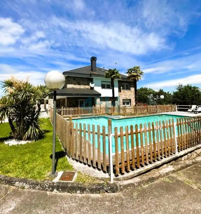 Swimming pool of Houses for sale in Taboadela  with Heating, Private garden and Terrace