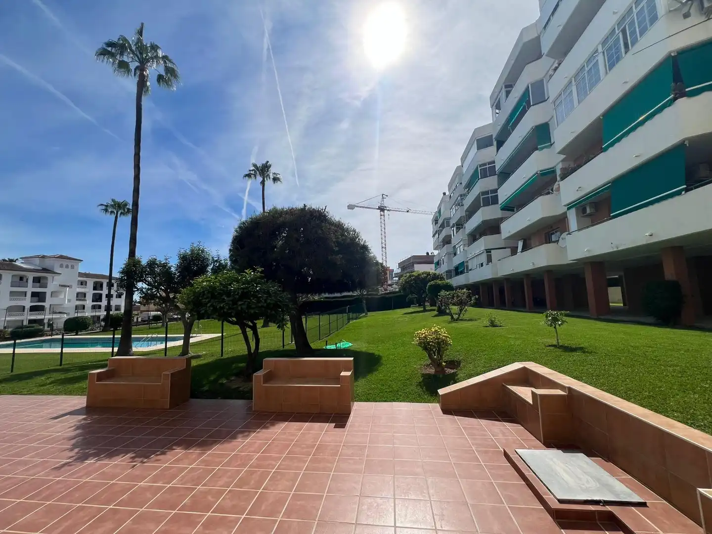 Garten von Wohnung zum Verkauf in Torremolinos mit Klimaanlage, Privatgarten und Terrasse