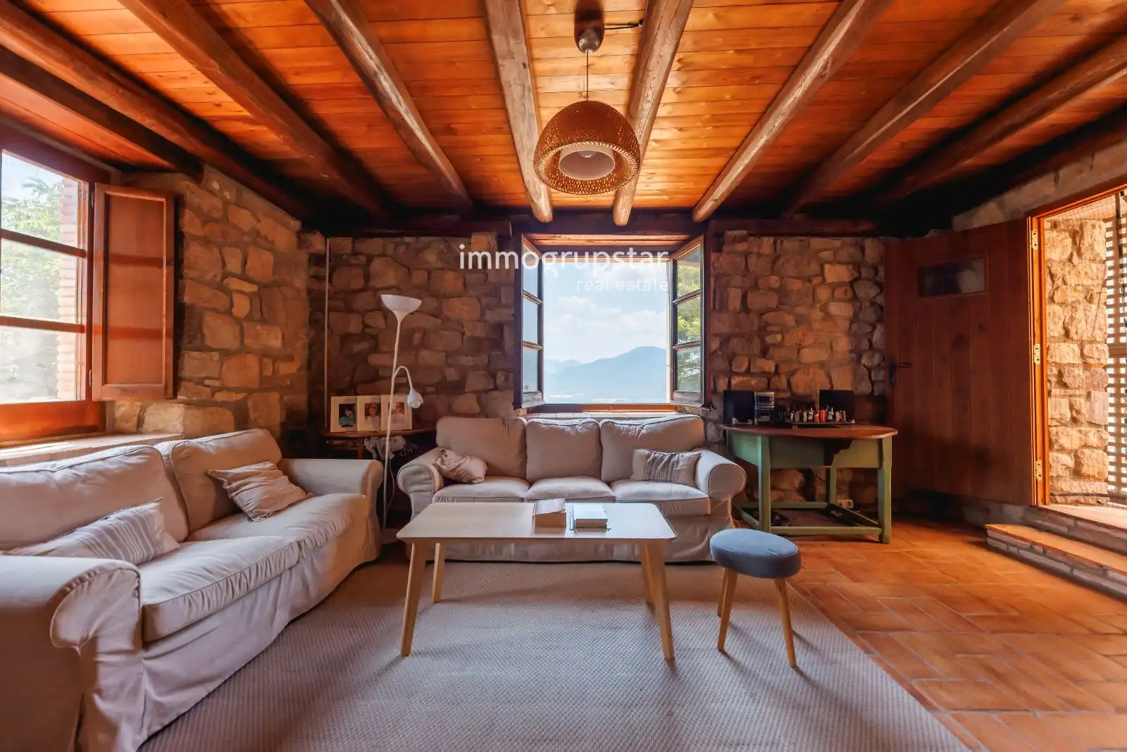 Vista exterior de Finca rústica en venta en Amer con Trastero