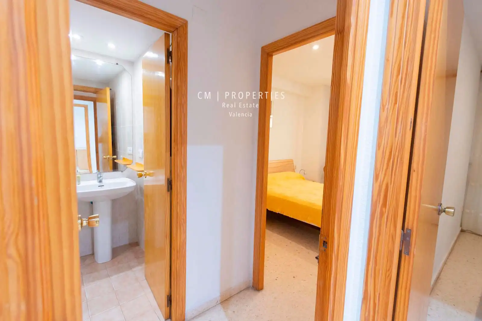 Bedroom of Flat for rent in Alboraya  with Air Conditioner, Heating and Terrace