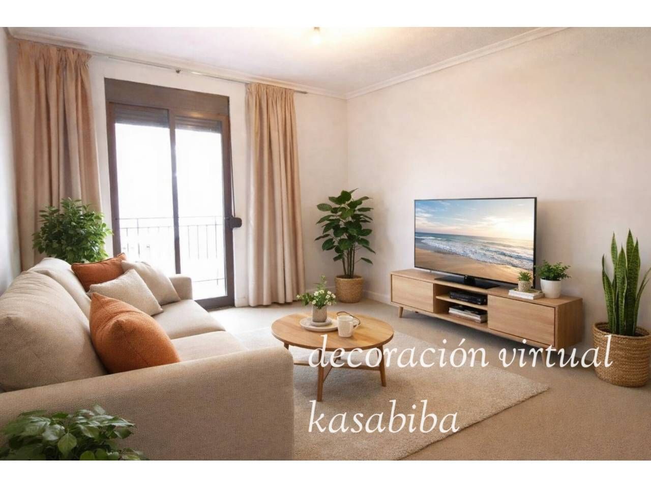Living room of Flat for sale in Burjassot  with Balcony