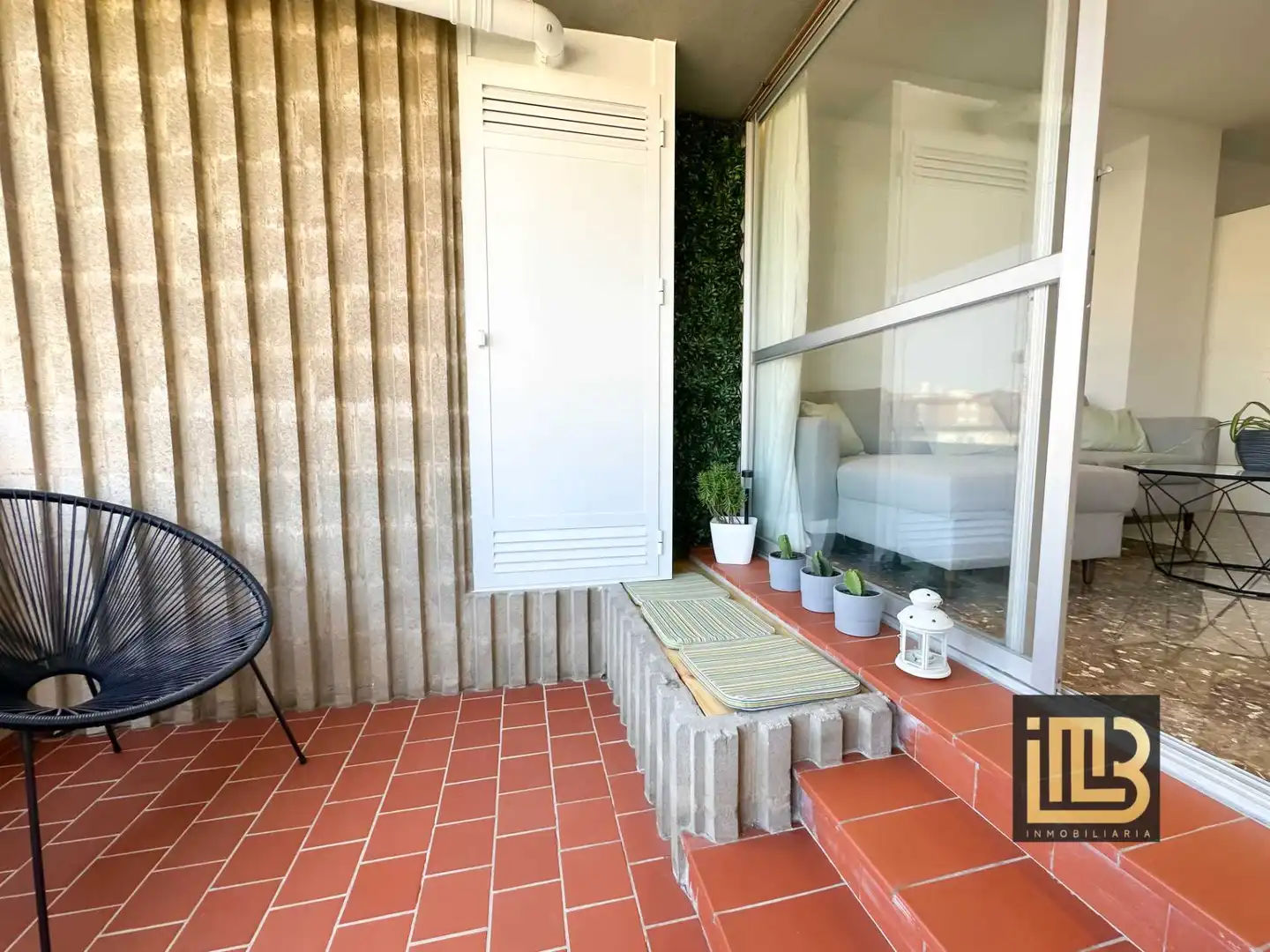 Terraza de Piso de alquiler en Málaga con Aire acondicionado, Trastero y Amueblado