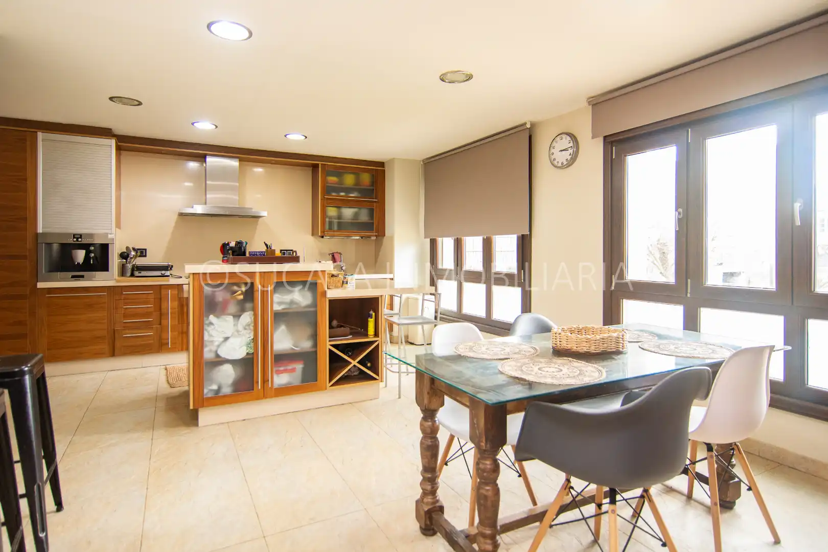 Küche von Haus oder Chalet zur Miete in Abegondo mit Heizung, Privatgarten und Parkett