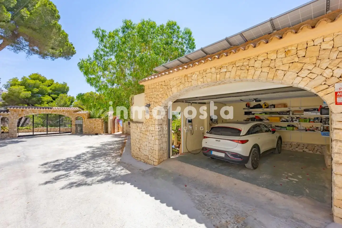 Exterior view of Houses for sale in Jávea / Xàbia  with Air Conditioner, Heating and Private garden