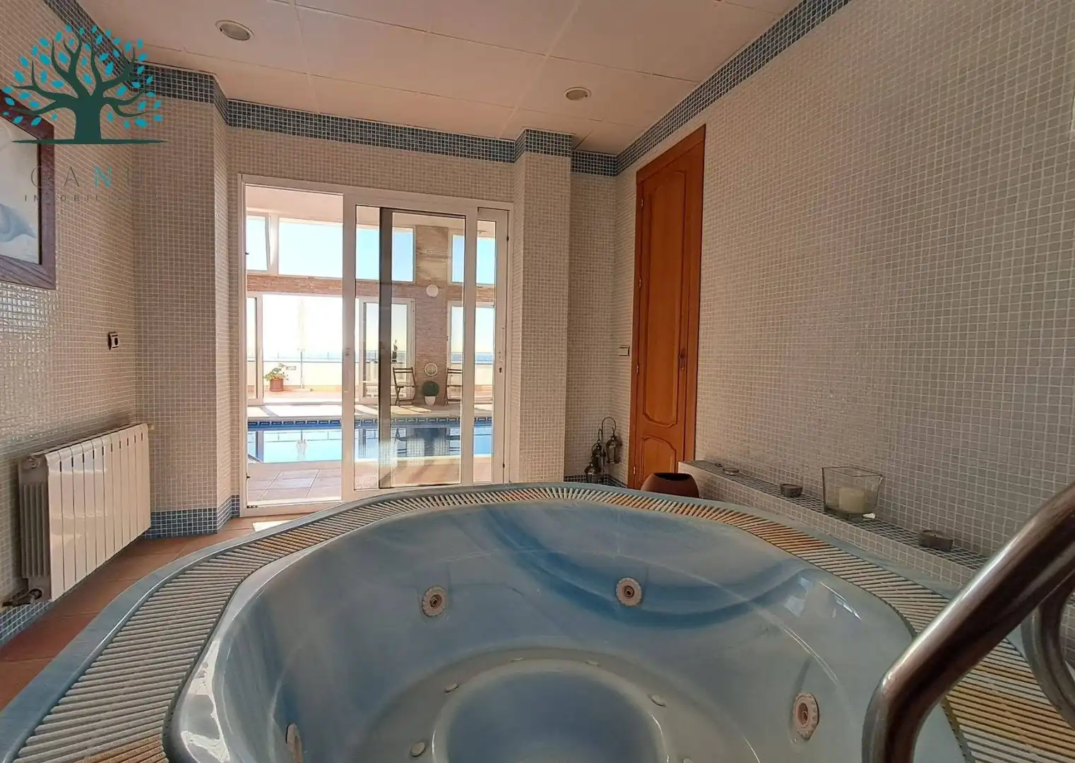 Piscina de Casa o chalet en venta en Cartagena con Aire acondicionado, Calefacción y Jardín privado