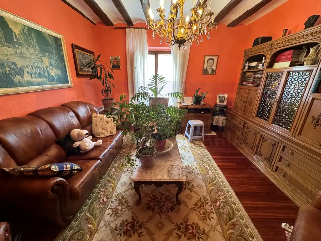Sala d'estar de Casa o xalet en venda en Baños de Rioja