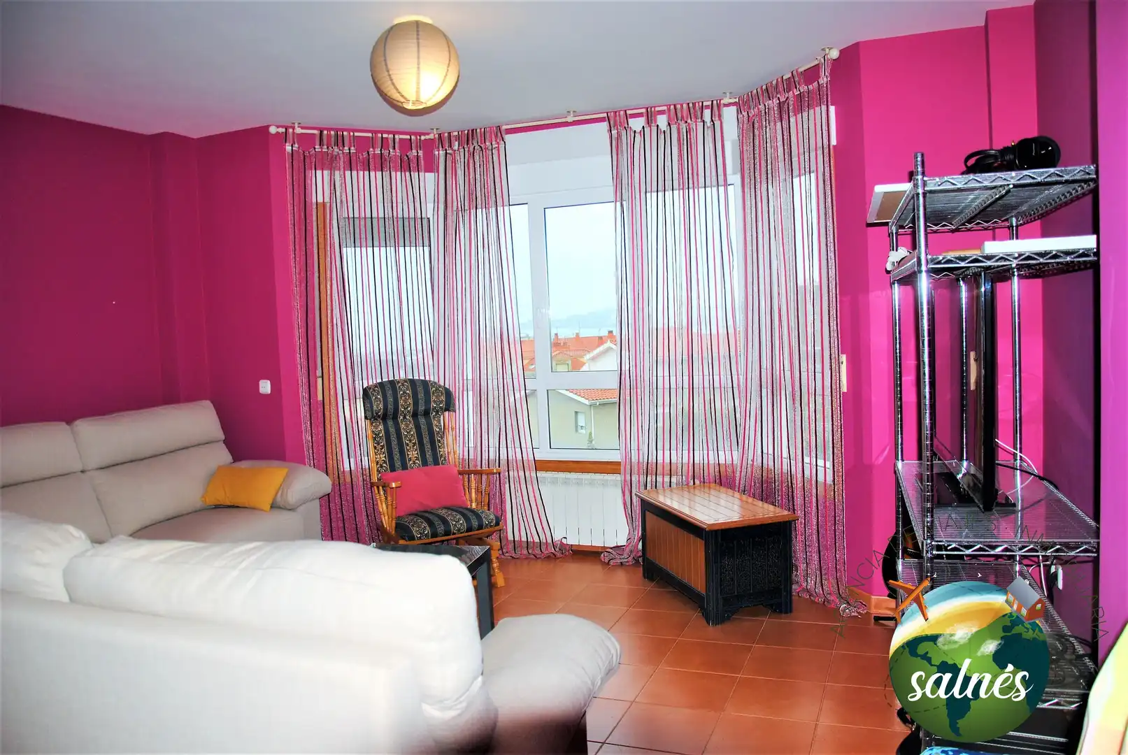 Living room of Houses for rent in Sanxenxo  with Private garden, Terrace and Furnished