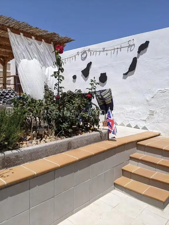 Terraza de Finca rústica en venta en Granadilla de Abona con Jardín privado, Terraza y Piscina