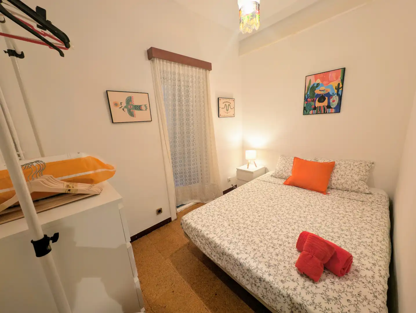 Bedroom of Flat for sale in Barcelona  with Air Conditioner, Heating and Oven
