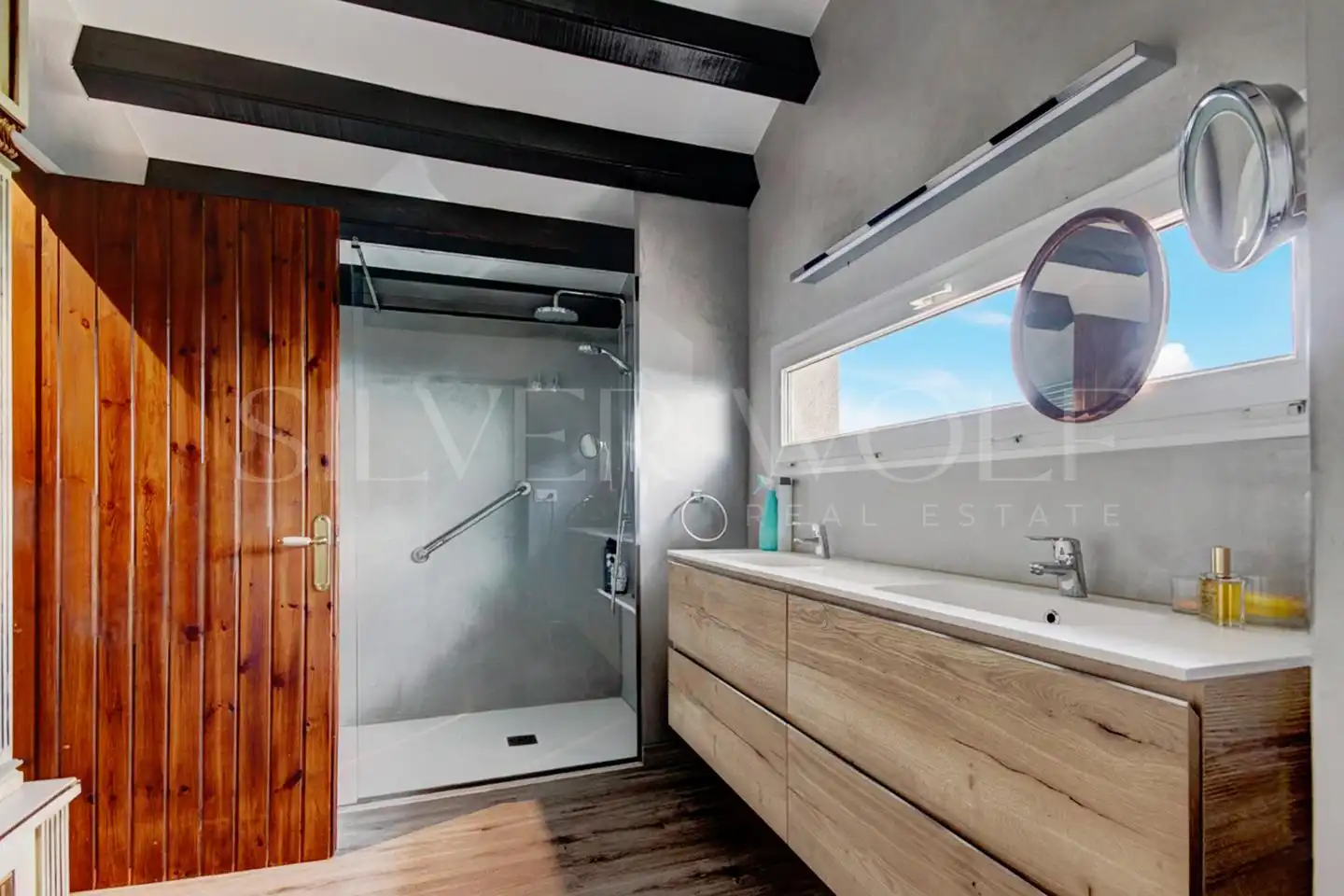 Baño de Casa o chalet en venta en Mataró con Aire acondicionado, Calefacción y Jardín privado