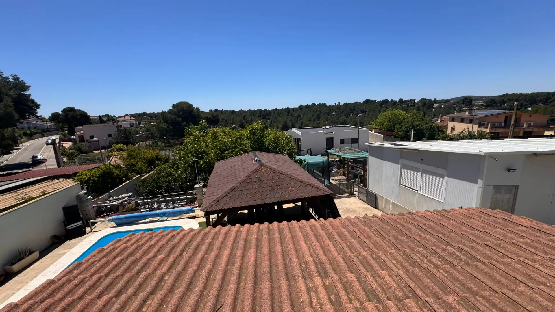 Terrace of Houses for sale in El Catllar   with Air Conditioner, Private garden and Swimming Pool
