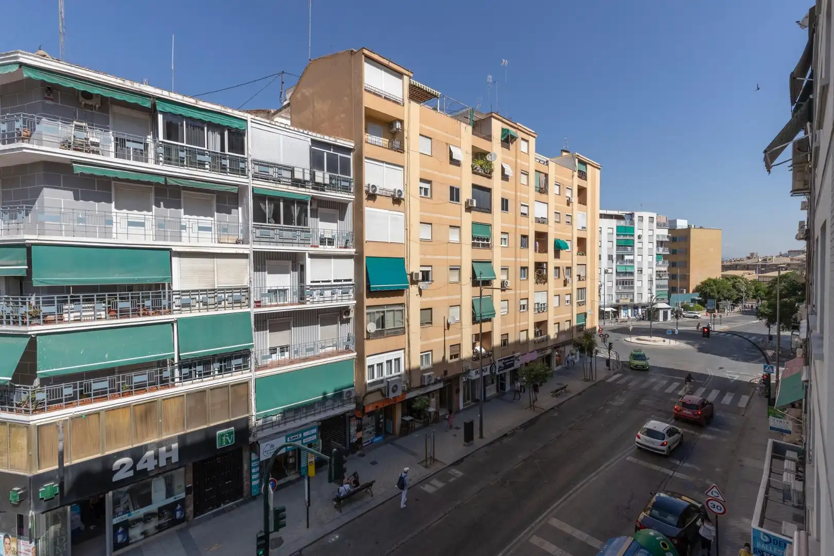 Exterior view of Flat for sale in Granada  with Balcony