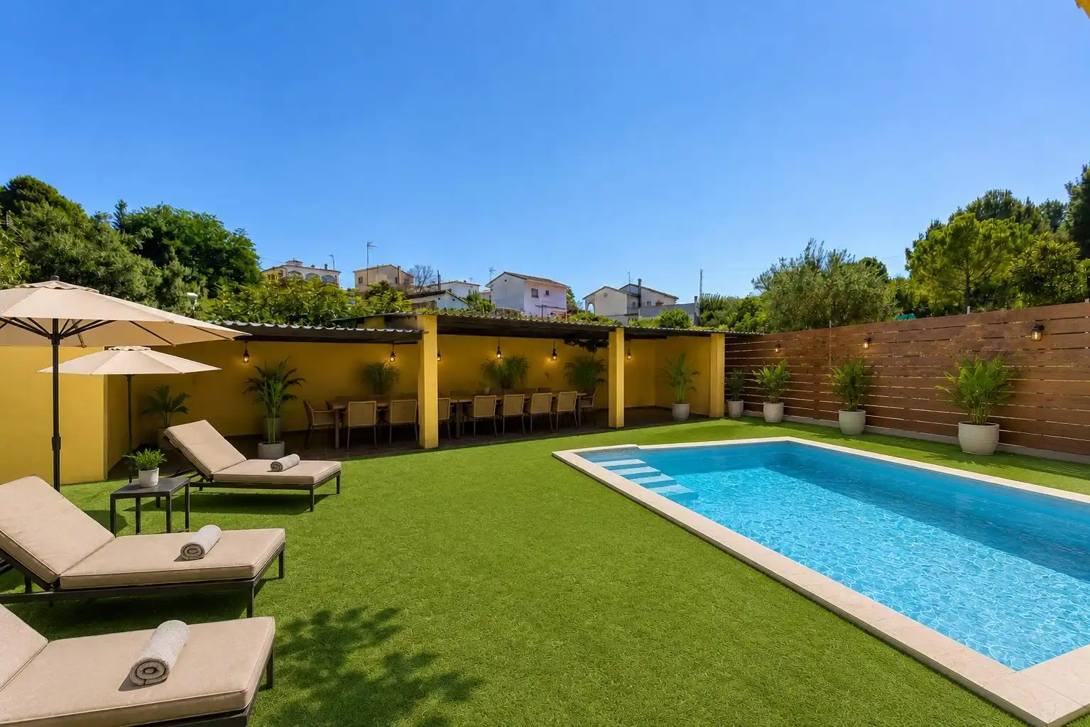 Piscina de Casa o chalet en venta en Piera con Aire acondicionado, Calefacción y Jardín privado