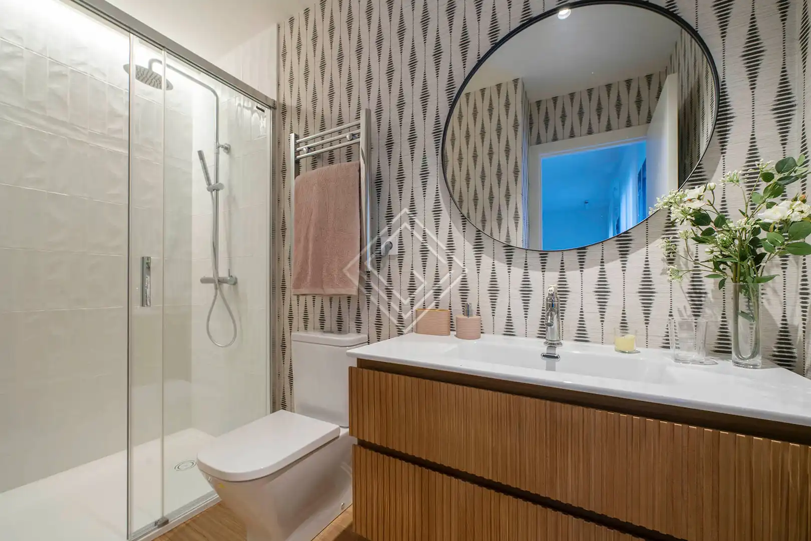 Baño de Casa adosada en venta en Madrid con Aire acondicionado y Calefacción