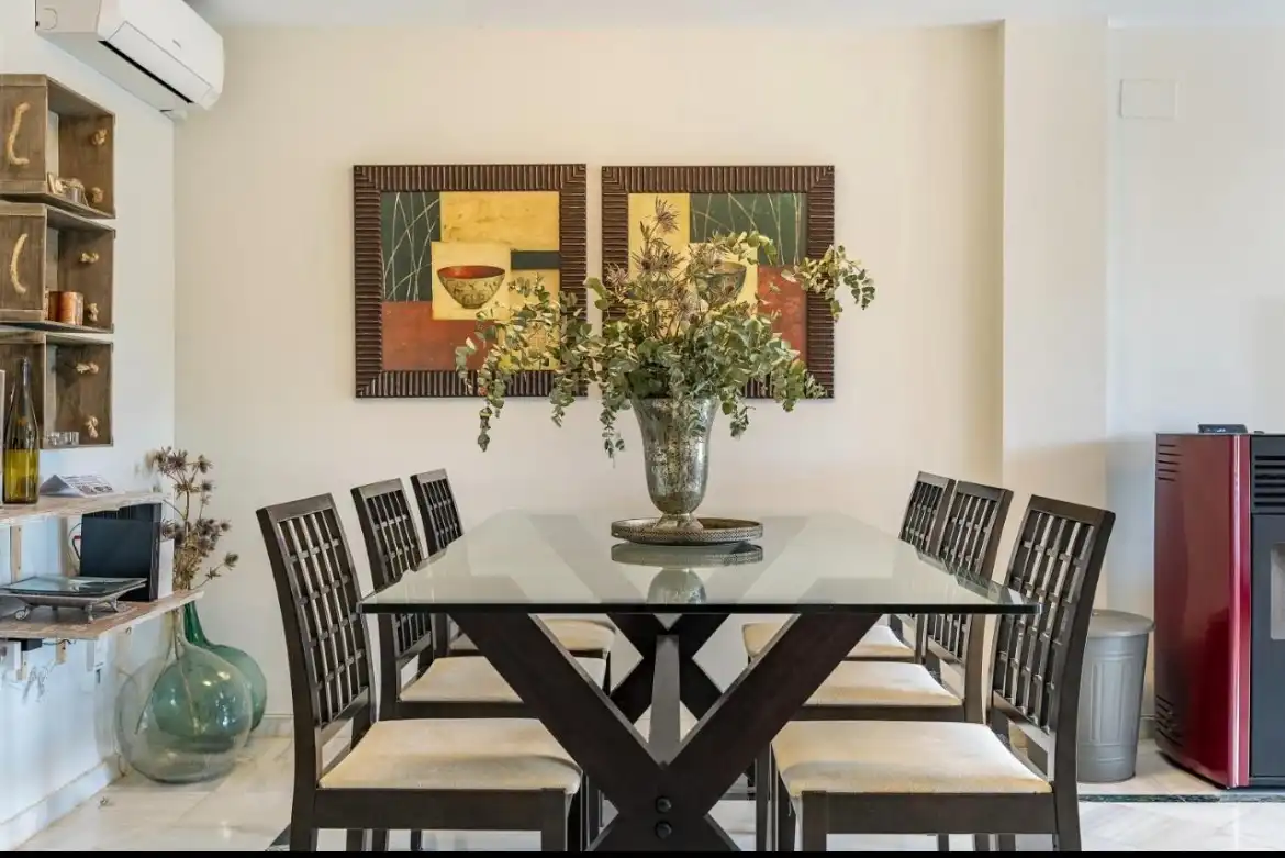 Dining room of Houses for rent in Monachil  with Air Conditioner, Heating and Private garden