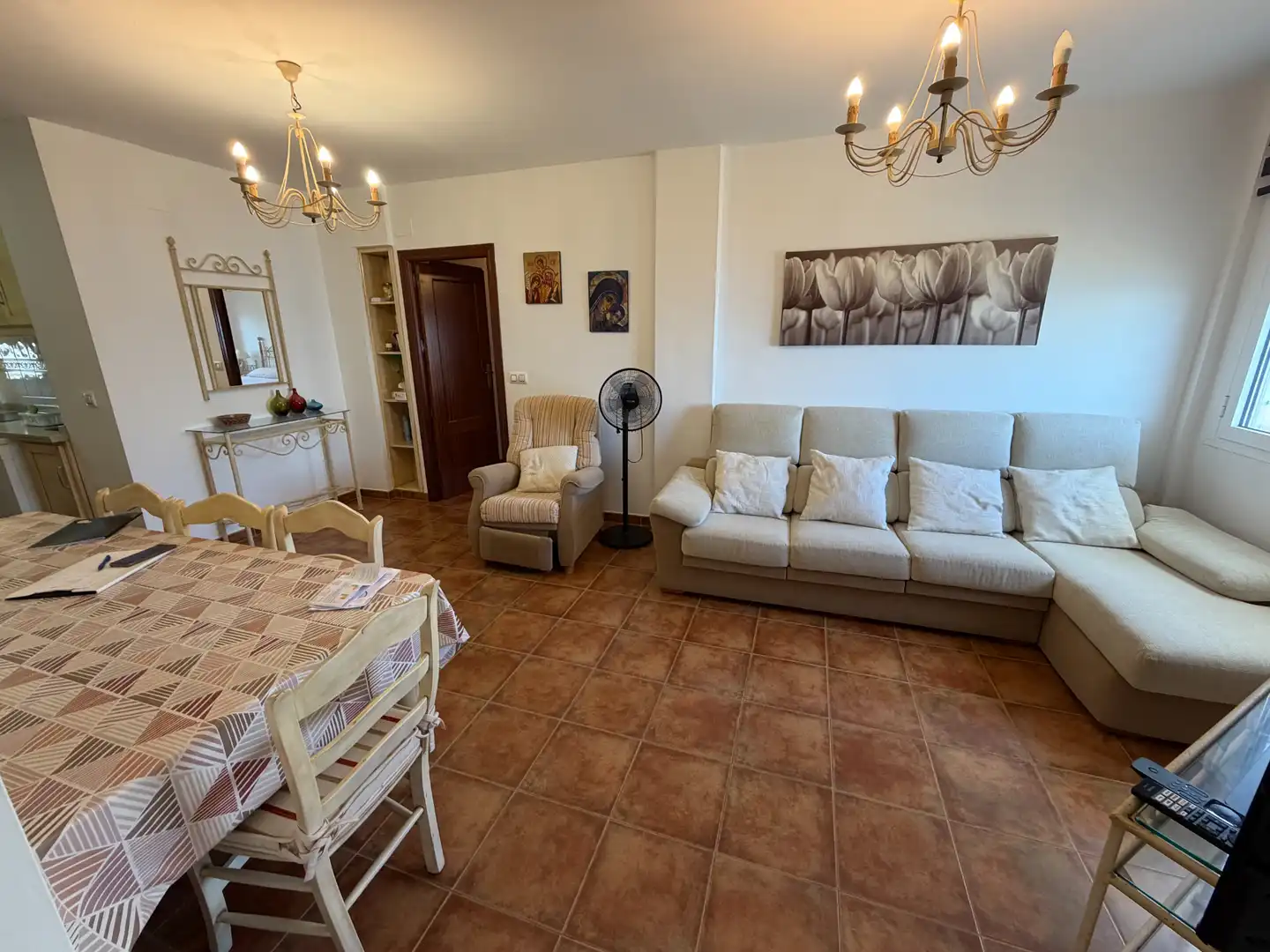 Sala d'estar de Pis de lloguer en Cádiz amb Terrassa, Traster i Moblat