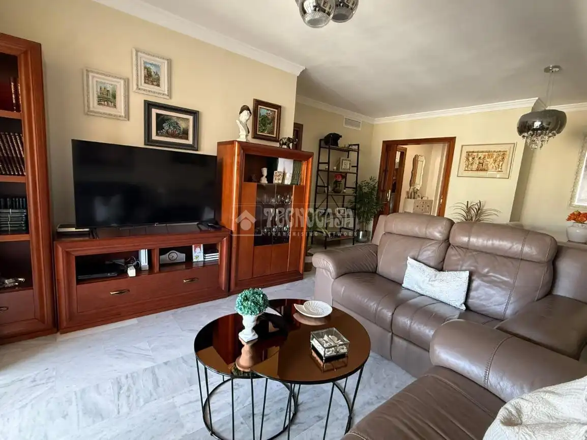 Sala de estar de Piso en venta en Málaga con Aire acondicionado y Terraza