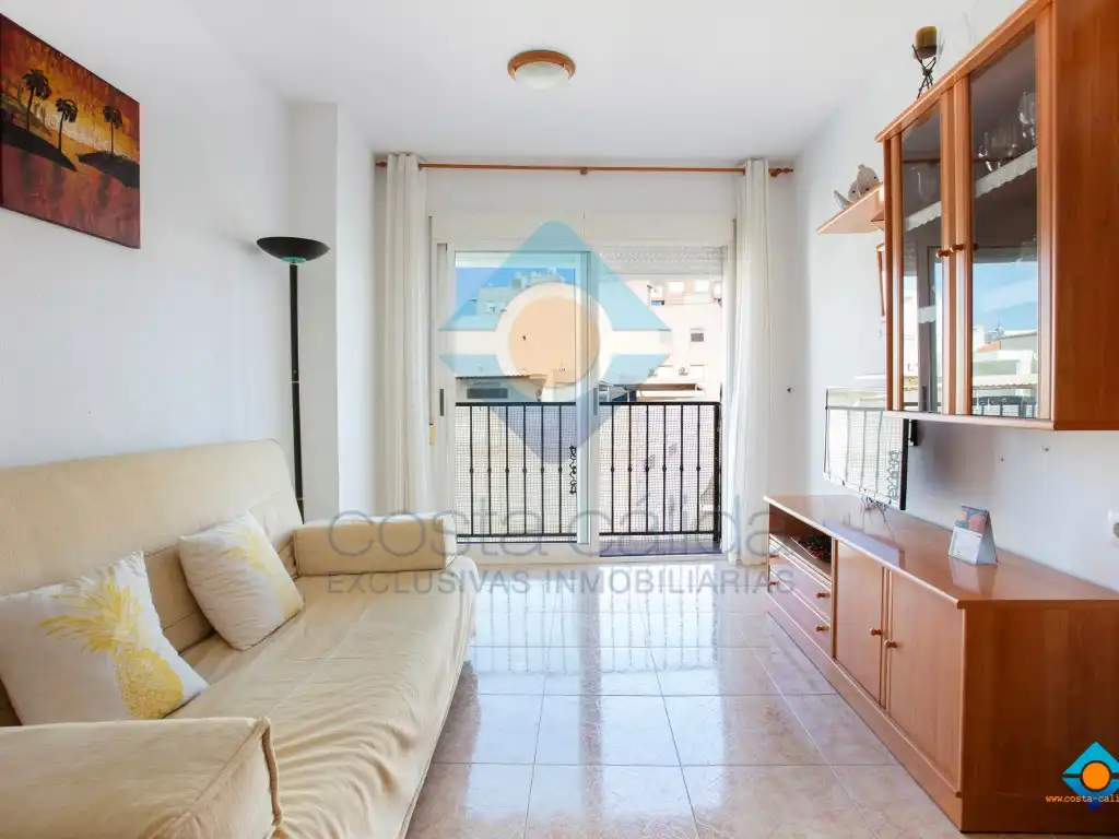 Living room of Flat for sale in Mazarrón  with Furnished, Oven and Washing machine