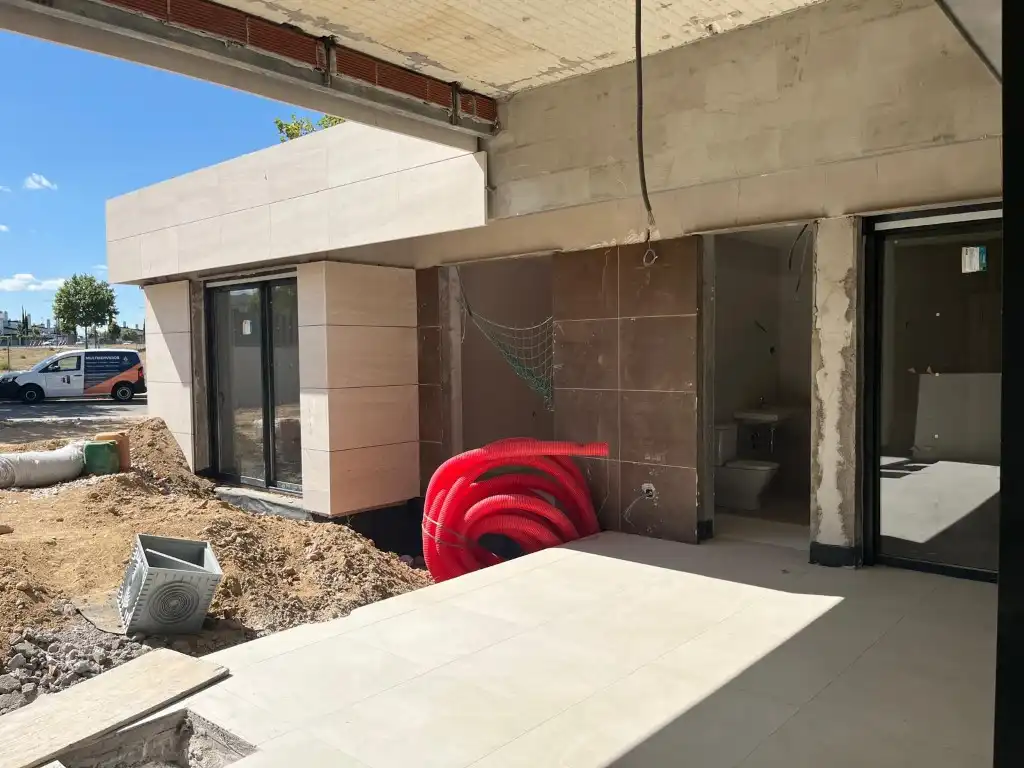 Exterior view of Detached homes for sale in Boadilla del Monte  with Oven, Washing machine and Microwave
