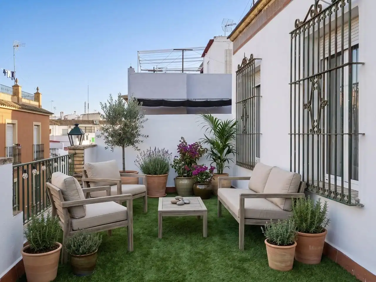 Terraza de Casa adosada en venta en Umbrete con Aire acondicionado, Terraza y Balcón
