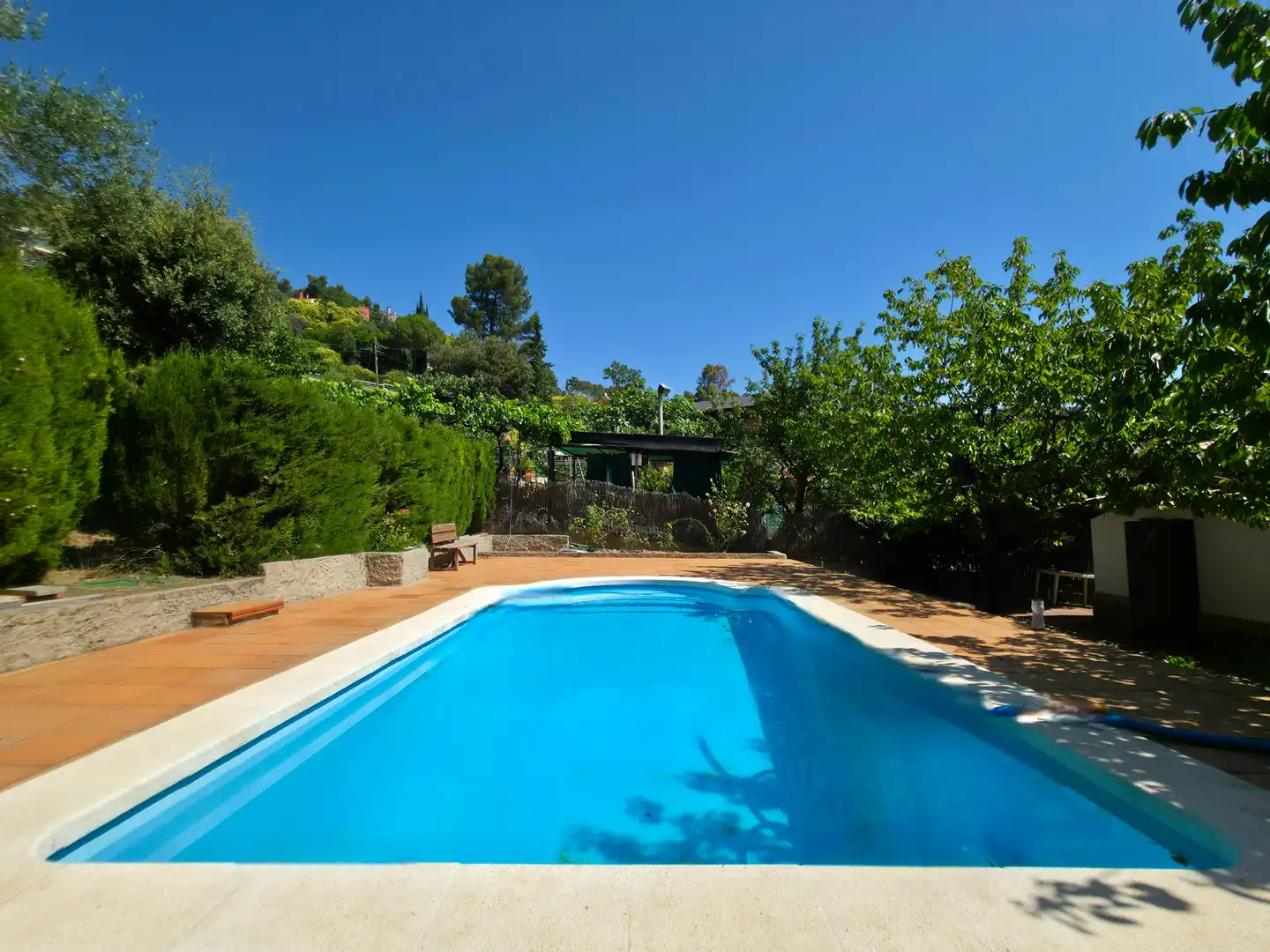 Schwimmbecken von Haus oder Chalet zum Verkauf in Corbera de Llobregat mit Heizung, Privatgarten und Terrasse