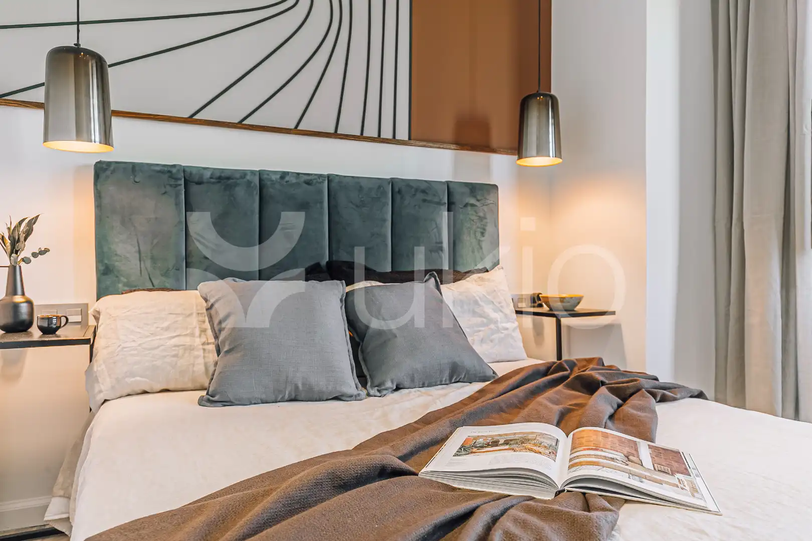 Habitación de Apartamento de alquiler en Barcelona con Aire acondicionado, Calefacción y Amueblado