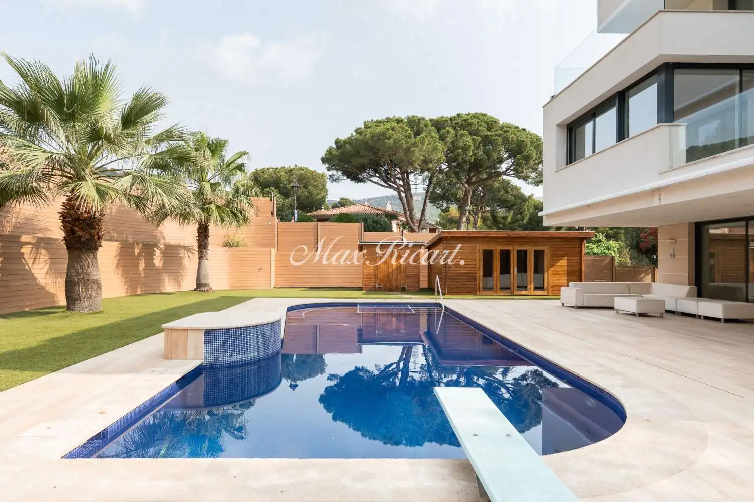 Piscina de Casa o chalet en venta en Barcelona con Aire acondicionado, Calefacción y Terraza