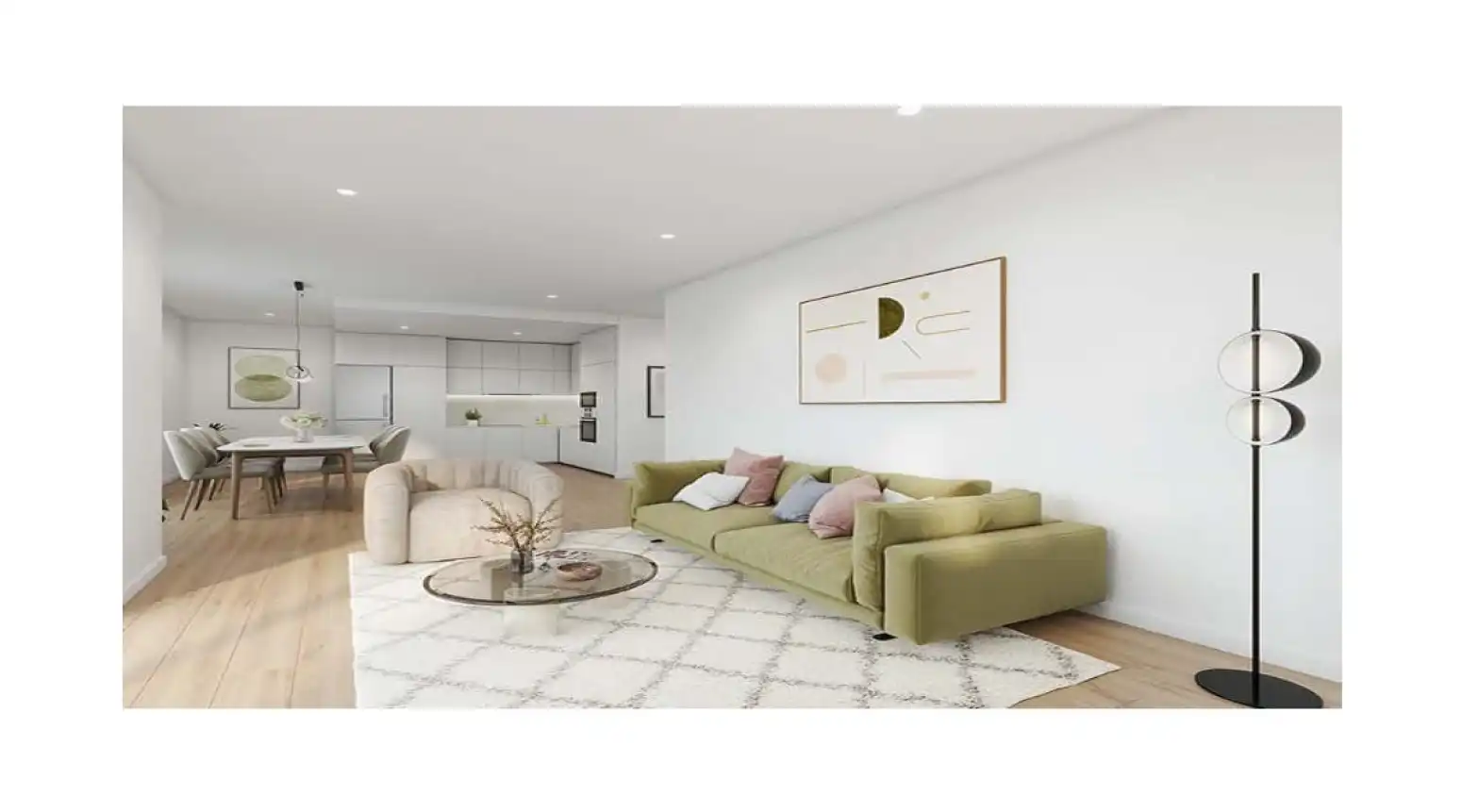 Wohnzimmer von Wohnung zum Verkauf in Numancia de la Sagra mit Terrasse