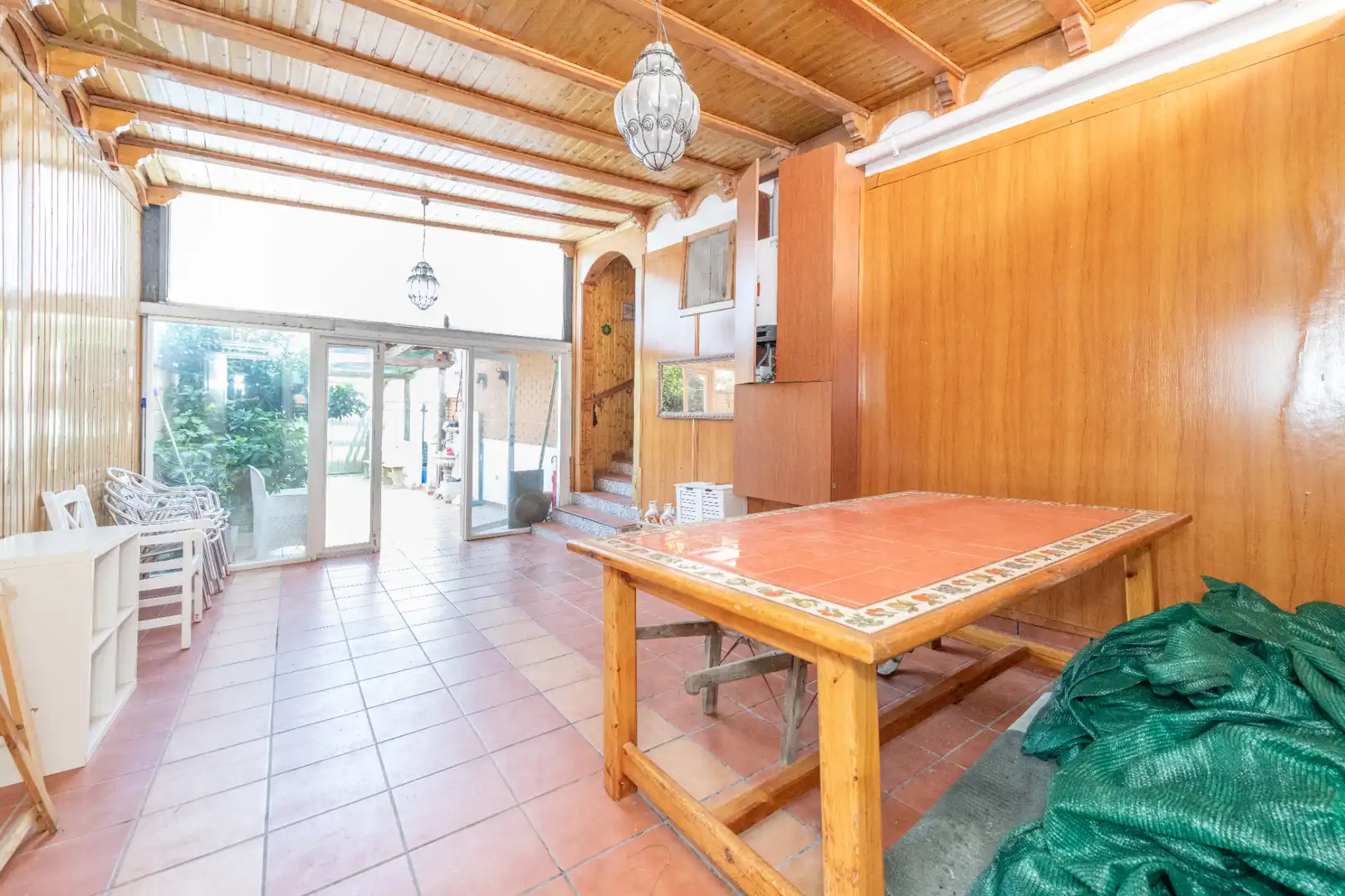 Cuina de Casa adosada en venda en Seseña amb Aire condicionat, Calefacció i Jardí privat