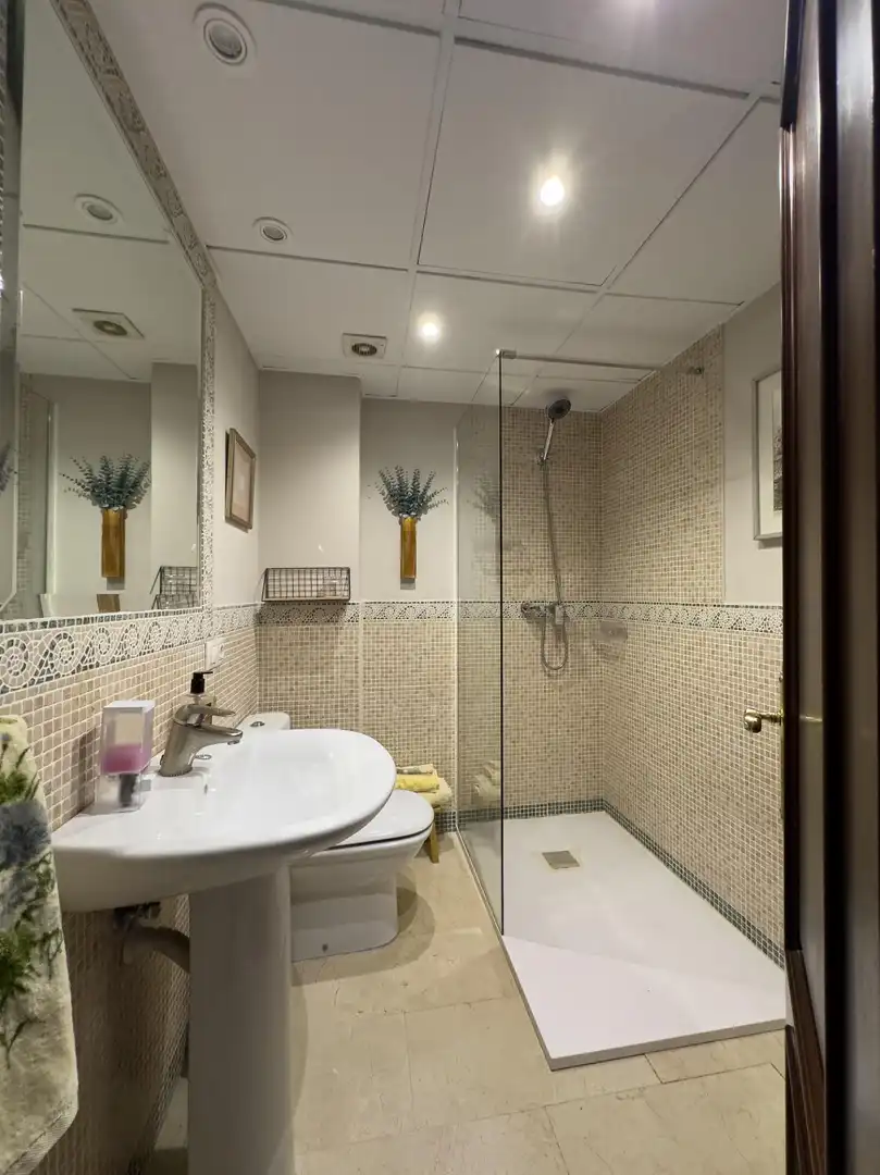 Baño de Piso de alquiler en Córdoba con Aire acondicionado, Calefacción y Amueblado